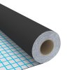 Samolepící tapeta na nábytek černá 500 x 90 cm PVC 146123