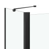 Skládací sprchový kout ESG 120 x 68 x 130 cm černý 147190