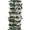 Vrbový trelážový plot 5 ks s umělými listy 180 x 30 cm 147751
