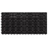 Terasové dlaždice 6 ks WPC 60 x 30 cm 1,08 m² tmavě hnědé 149027