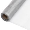 Síť proti hmyzu hliník 100 x 2000 cm stříbrná 150851