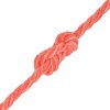 Kroucené lano z polypropylenu 8 mm 500 m oranžové 143833