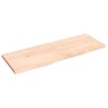 Stolní deska 140x50x(2-4) cm neošetřený masivní dubové dřevo 3156316