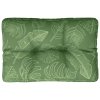 Poduška na palety vzor listů 60 x 40 x 12 cm textil 360576