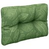 Poduška na palety vzor listů 60 x 40 x 12 cm textil 360576