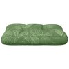 Poduška na palety vzor listů 60 x 40 x 12 cm textil 360576