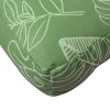 Poduška na palety vzor listů 60 x 40 x 12 cm textil 360576