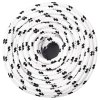 Pracovní lano bílé 10 mm 100 m polyester 152773