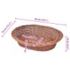 Proutěný koš / pelech pro psa přírodní 50 cm 170342