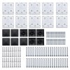 Set plotového dílce WPC 1564 x 186 cm černý 3070436