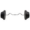 Zakřivená tyč se závažím 60 kg 3145019