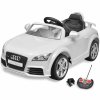 Audi TT RS dětské auto s dálkovým ovládáním bílé 10087