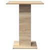 Bistro stolek dub sonoma 60 x 60 x 75 cm kompozitní dřevo 802105