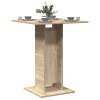 Bistro stolek dub sonoma 60 x 60 x 75 cm kompozitní dřevo 802105