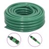 Zahradní hadice se sadou koncovek zelená 0,75" 50 m PVC 154384