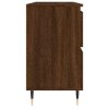 Koupelnová skříňka hnědý dub 80 x 33 x 60 cm kompozitní dřevo 831651