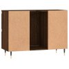 Koupelnová skříňka hnědý dub 80 x 33 x 60 cm kompozitní dřevo 831651