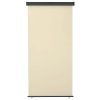 Balkonová zástěna 125 x 250 cm krémová 48419