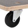 Přepravní vozíky 2 ks obdélníkové 50 x 35 x 11,5 cm 250 kg 154889