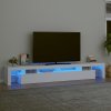 TV skříňka s LED osvětlením bílá 260x36,5x40 cm 3152778