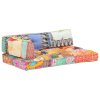 Poduška na pohovku z palet vícebarevná textil patchwork 287722
