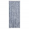 Závěs proti hmyzu modrobílý 56 x 200 cm Chenille 315126