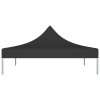 Střecha k party stanu 3 x 3 m černá 270 g/m² 315325
