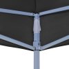 Střecha k party stanu 3 x 3 m černá 270 g/m² 315325