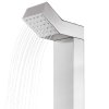 Zahradní sprcha 220 cm nerezová ocel 315939