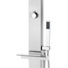 Zahradní sprcha 220 cm nerezová ocel 315939