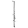 Zahradní sprcha 220 cm nerezová ocel 315939