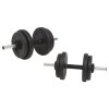 Sada činek barbell a dumbbell 30 kg 91401