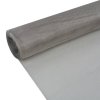 Síť proti hmyzu nerezová ocel 100 x 1 000 cm stříbrná 142259