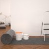 Protiskluzové folie, malířský fleece 2ks 50 m 280 g/m², šedá 142699