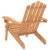 Zahradní židle Adirondack masivní akáciové dřevo 316830