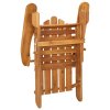 Zahradní židle Adirondack masivní akáciové dřevo 316830