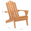 Zahradní židle Adirondack masivní akáciové dřevo 316830