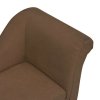 Pohovka pro psy s polštářem hnědá 83 x 44 x 44 cm plyš 171101