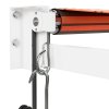 Automatická zatahovací markýza oranžová a hnědá 3,5 x 2,5 m 3154492