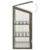 Skleník 60 x 45 x 100 cm jedlové dřevo 314849