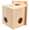 Domeček pro veverky jedlové dřevo 26 x 25 x 29 cm 314821