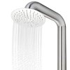 Zahradní sprcha 225 cm nerezová ocel 315941
