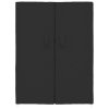 Botník černý 60 x 28 x 90 cm textil 337261