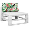 Poduška na palety vícebarevná 80 x 40 x 12 cm textil 360618