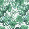 Podušky na židli 2 ks vzor listů 50x50x4 cm textil 361068