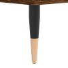 Skříňka na LP desky hnědý dub 85 x 38 x 48 cm kompozitní dřevo 831699