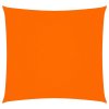 Stínící plachta oxfordská látka čtvercová 3,6 x 3,6 m oranžová 135688