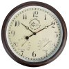 Esschert Design Hodiny s teploměrem a vlhkoměrem 30,5 cm TF008 411488