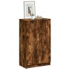 Botník kouřový dub 59 x 35 x 100 cm kompozitní dřevo 817108