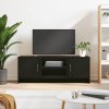 TV skříňka černá 102x30x37,5 cm kompozitní dřevo 823254